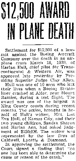 The Seattle Times, April 11, 1942 (Source: Woodling) 
