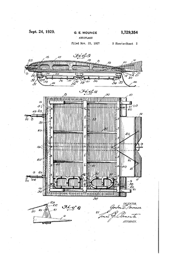 Mounce, 1927 Patent, Drawing II (Source: Web)