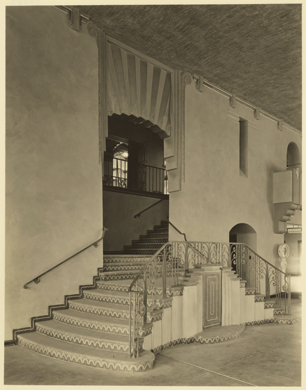 GCAT Staircase, Ca. 1930 (Source: CSL)