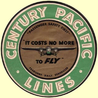 Century Pacific Livery, 1931 (Source: Link)