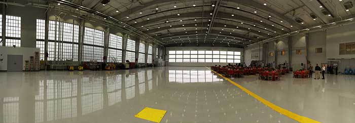 Restored American Airlines Hangar, Ft. Worth Airport, Meacham Field, Ca. 2017 (Source: Site Visitor)