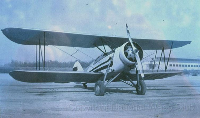 Waco RNF NC111Y, Completed & Delivered July 24, 1930 (Source: Heins) 