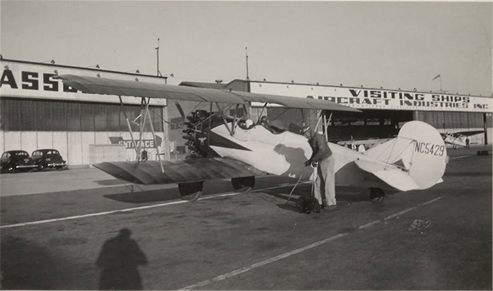 Travel Air NC5429, GCAT, March 4, 1939 (Source: Link) 