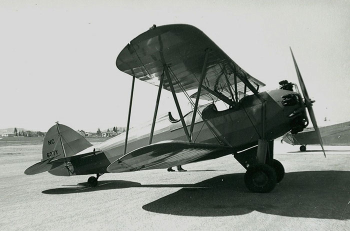 Waco INF NC637Y, Date & Location Unknown (Source: Heins)