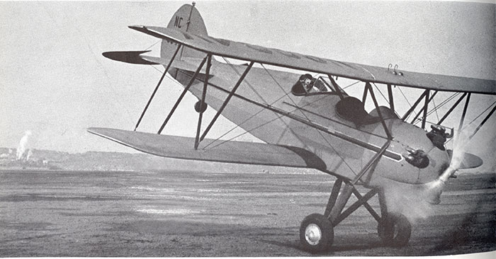Waco INF NC864V, Date & Location Unknown (Source: Heins)