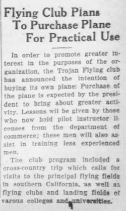 Daily Trojan, October 3, 1932 (Source: Web) 