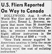 Oakland Tribune, August 3, 1940 (Source: newspapers.com)